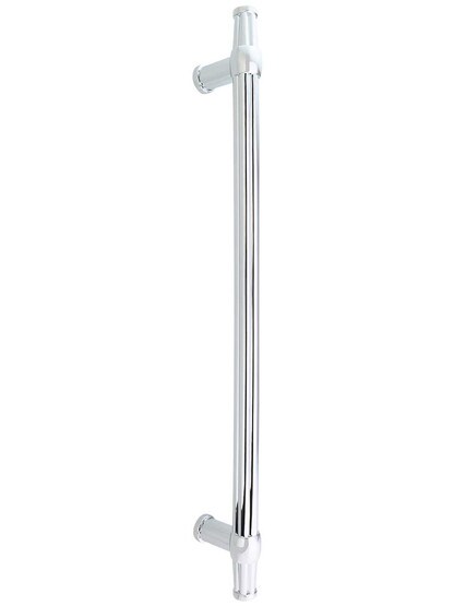 Luxor Appliance Pull - 12 inch Center-to-Center in Polished Chrome.
